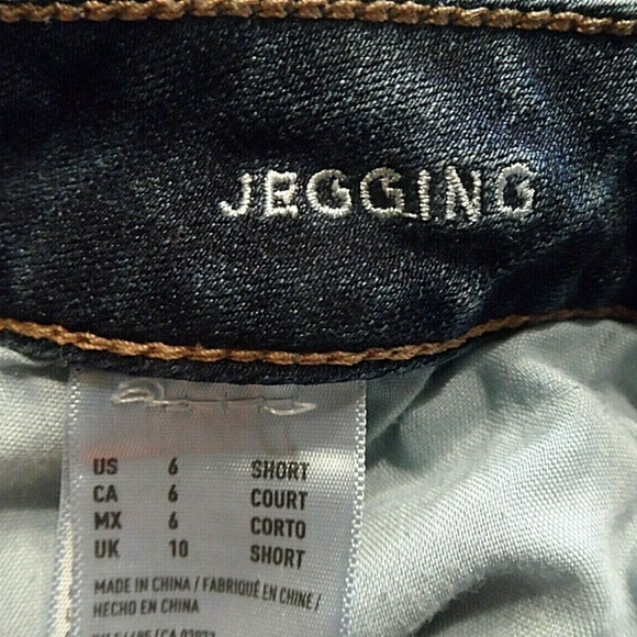 American Eagle Jeggings 6 SHORT 360 Super Stretch - Picture 5 of 7